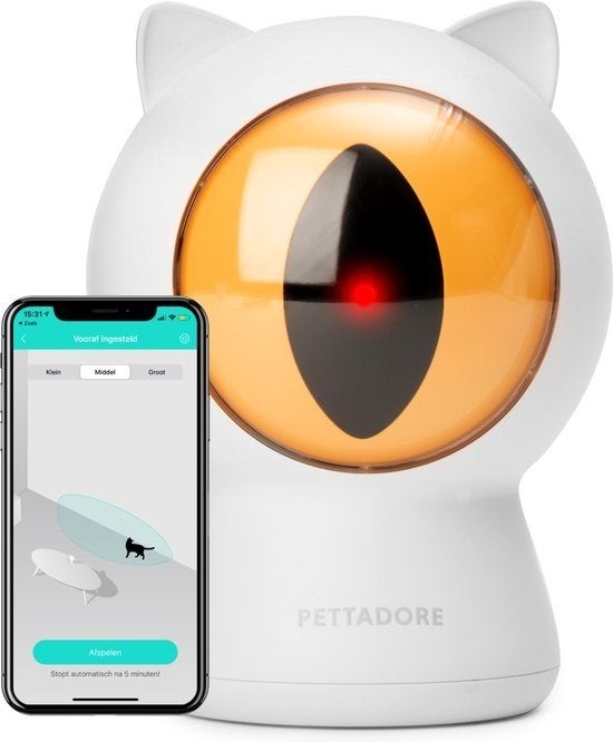 Pettadore play red dot, Ophalen of Verzenden, Zo goed als nieuw, Laserspeelgoed