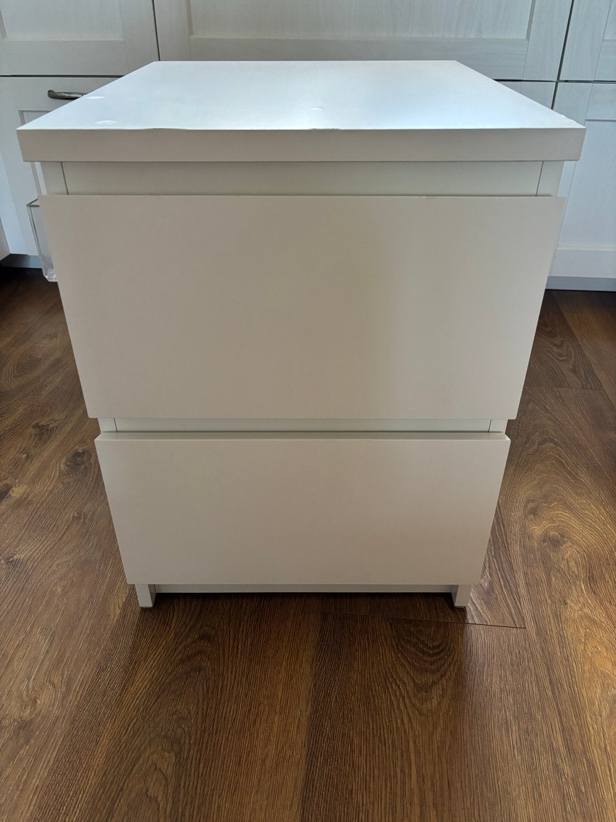 Nachtkastje met lades, gebruikt (Ikea), Ophalen, Minder dan 50 cm, Gebruikt, 1 of 2 laden