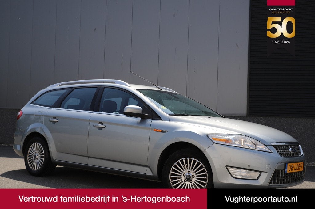 Ford Mondeo Wagon 2.0-16V 146pkLimited/*1e Eig.!*/Airco-clim, Stof, Zwart, 4 cilinders, Mondeo
