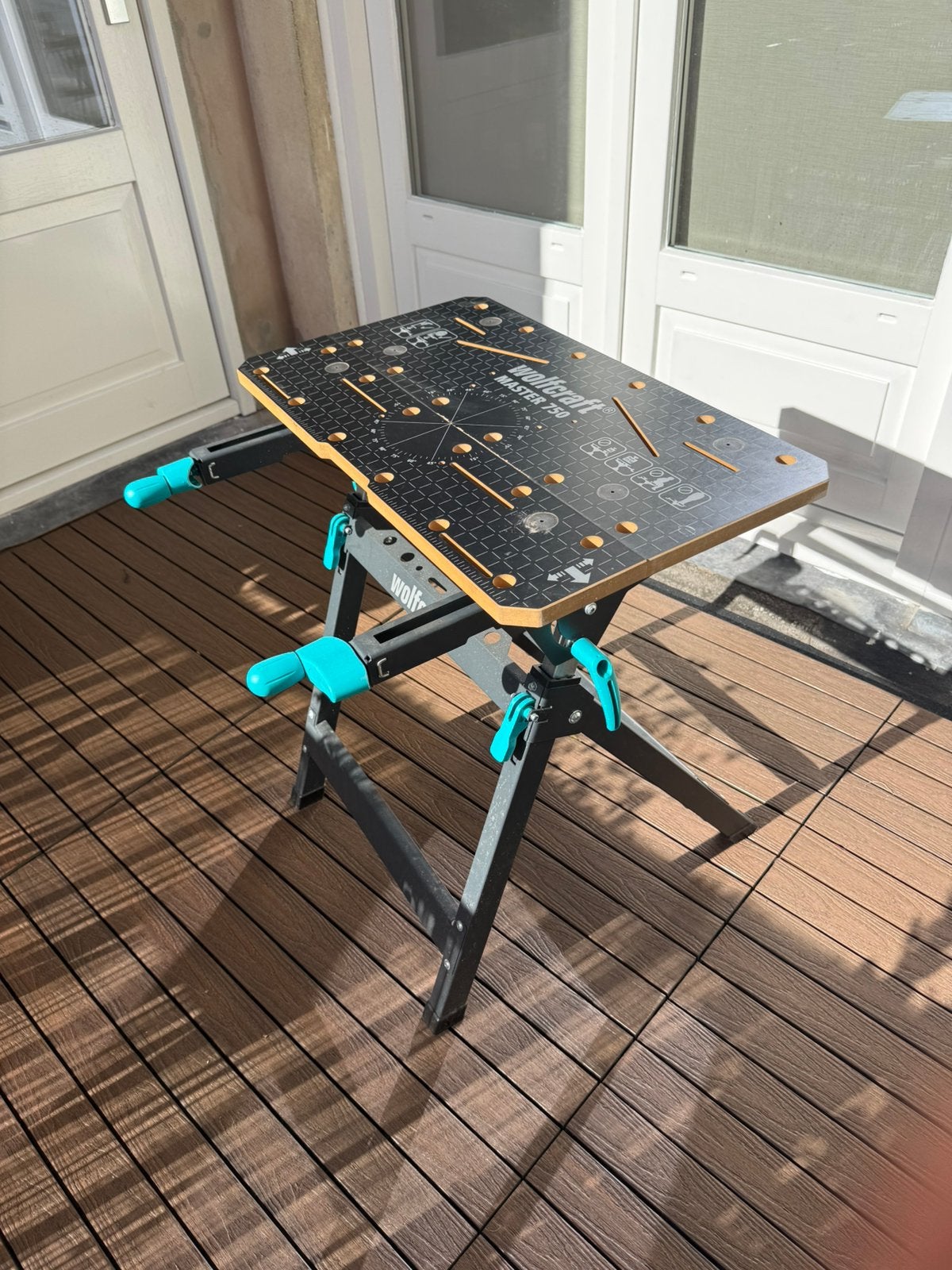 Wolfcraft MASTER 750 Adjustable Folding Workbench, Ophalen, Gebruikt