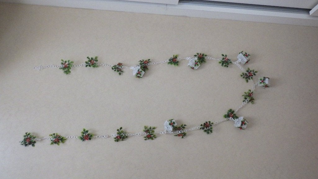 kerstslinger van kunststof, Diversen, Kerst, Ophalen of Verzenden, Gebruikt