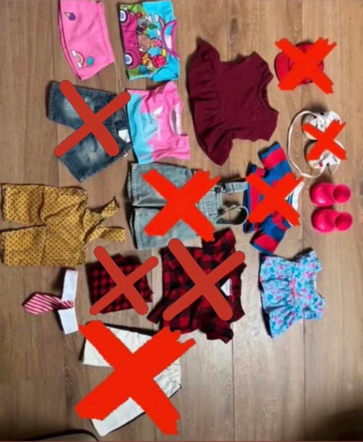 Build A Bear kleding stukken, Ophalen of Verzenden, Zo goed als nieuw