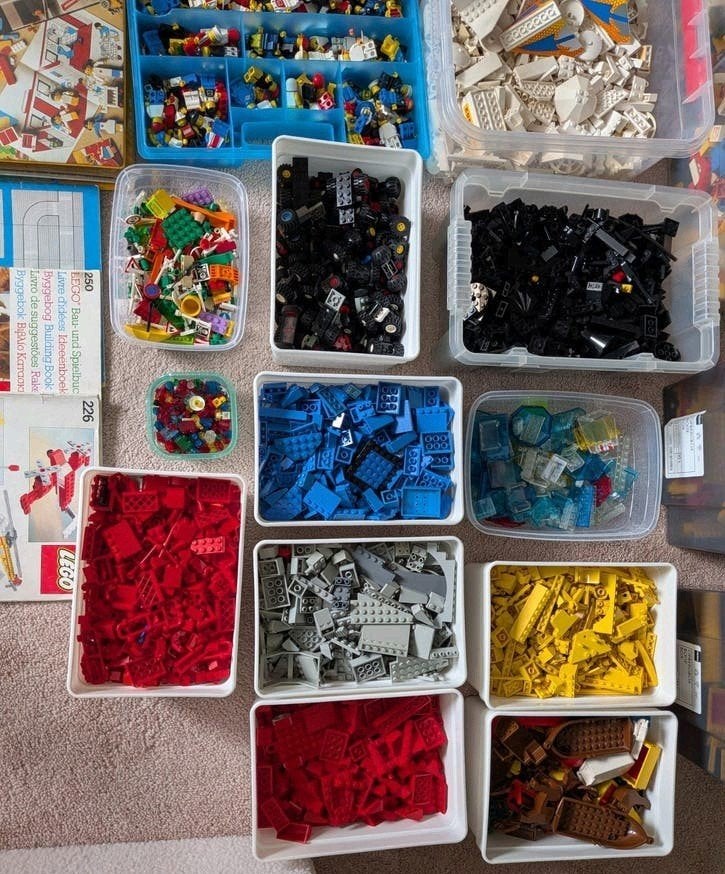 Lego diverse ongeveer 30 kilo, Ophalen, Gebruikt