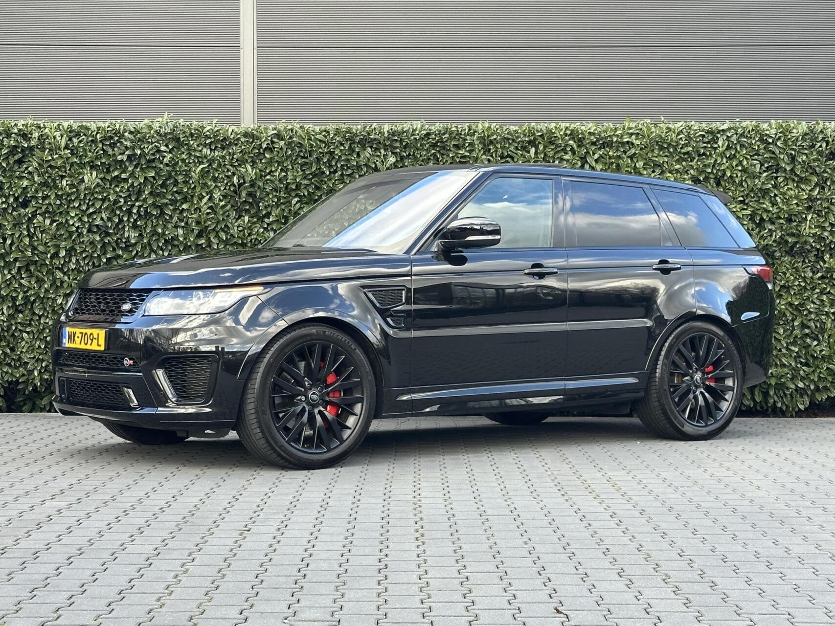 Land Rover Range Rover Sport 5.0 V8 Supercharged SVR, PANORA, Auto's, Automaat, Zwart, Bedrijf, Vierwielaandrijving