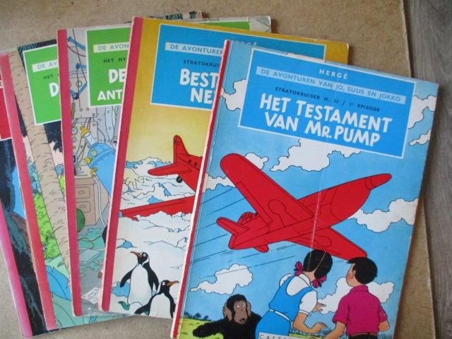 adv8217 jo suus en jokko, Boeken, Stripboeken, Gelezen, Eén stripboek, Ophalen