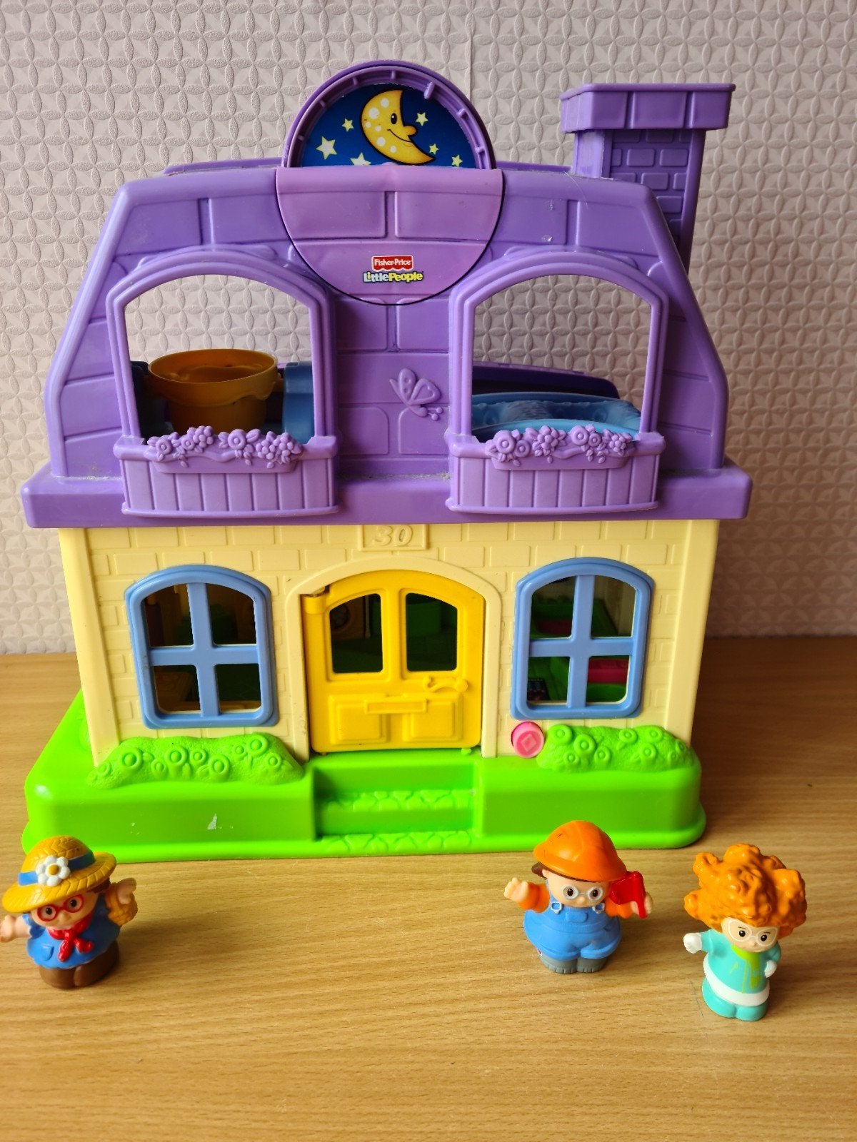 fisher price huis, vliegtuig, brandweer, kassa,schoolbus, Kinderen en Baby's, Ophalen of Verzenden, Speelset, Met geluid