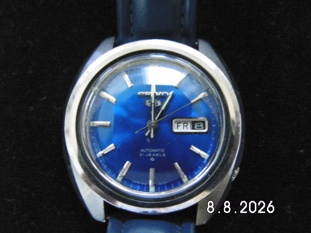 Seiko 5 horloge, Gebruikt, Staal, Polshorloge, Ophalen of Verzenden