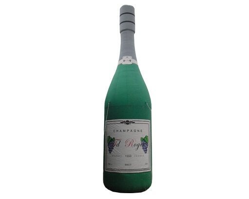 opblaasbare champagnefles verhuur 4.5 meter hoog, Ophalen, Gebruikt, Overige