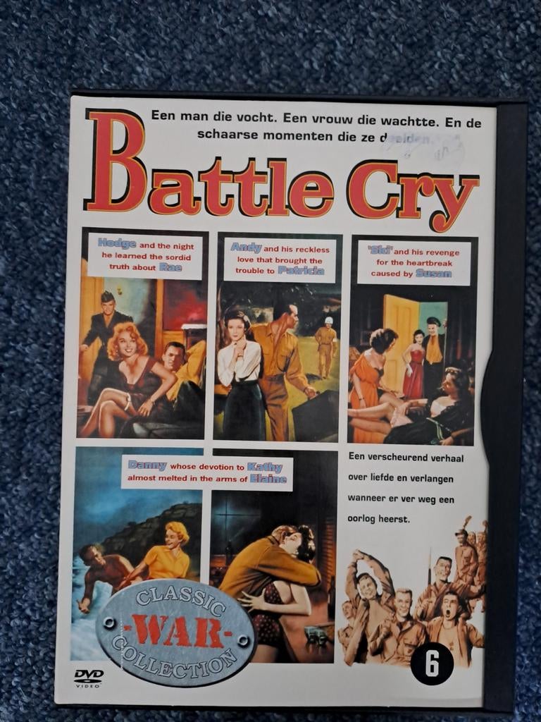 Battle cry (dvd), Cd's en Dvd's, 1980 tot heden, Ophalen of Verzenden, Zo goed als nieuw, Actie en Avontuur