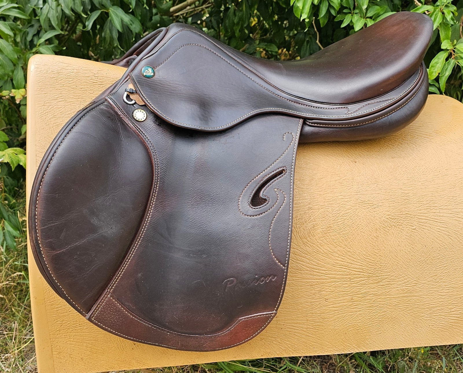 Prestige Passion springzadel 18 inch 2016, Dieren en Toebehoren, Paarden en Pony's | Zadels, Ophalen, Prestige, Springen, XL (18 inch of meer)