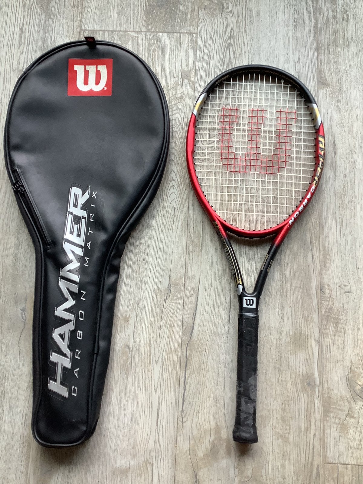 Wilson Hyper Hammer 5.9 tennisracket, L2, Gebruikt, Ophalen of Verzenden, Wilson