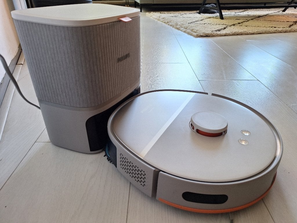 Philips robotstofzuiger met dweilfunctie, Witgoed en Apparatuur, Stofzuigers, Nieuw, Robotstofzuiger, Philips, Minder dan 1200 watt