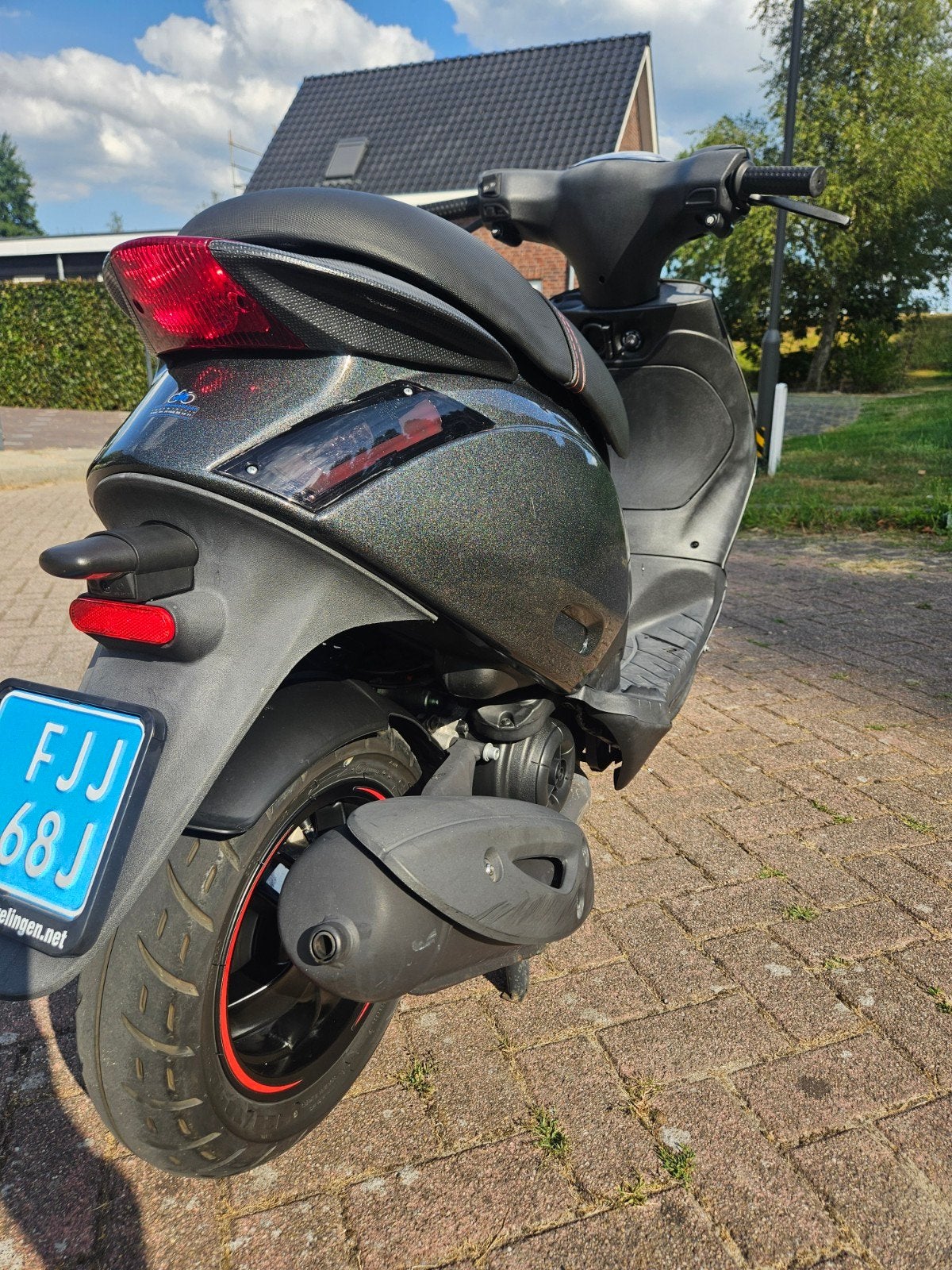 Piaggio zip 50 3V E5, Ophalen, Overige modellen, Zo goed als nieuw, Benzine