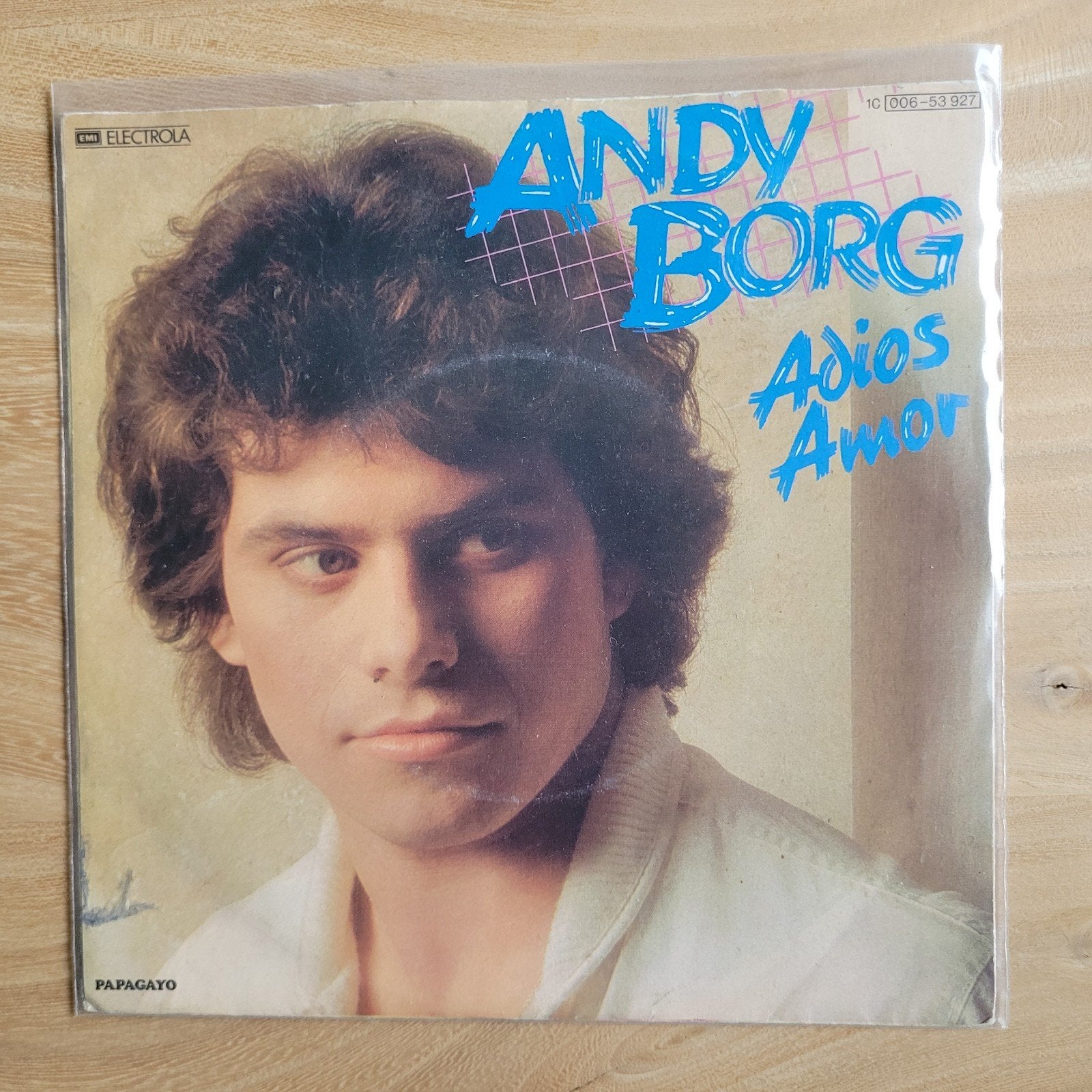 Andy Borg - Adios Amor Vinyl Single (Electrola), Gebruikt, 7 inch, EP, Schlager