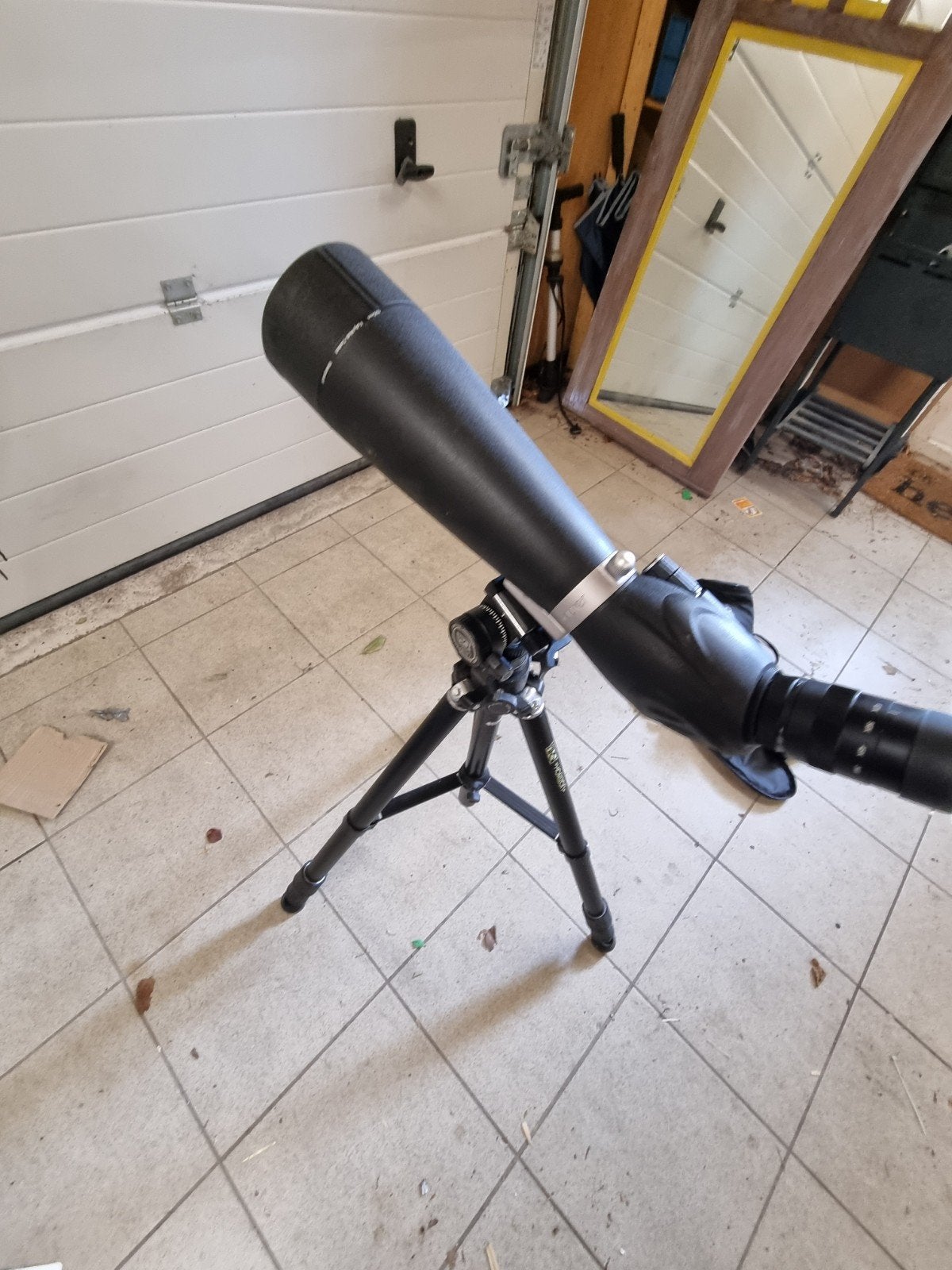 Acuter Spotting Scope 100mm met Statief en Draagtas, Ophalen, Lenzentelescoop (refractor), 200 mm of meer, Met statief