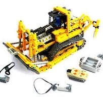 LEGO Technic Gemotoriseerde Bulldozer - 8275, Lego, Inclusief instructies, Ophalen of Verzenden, Zo goed als nieuw