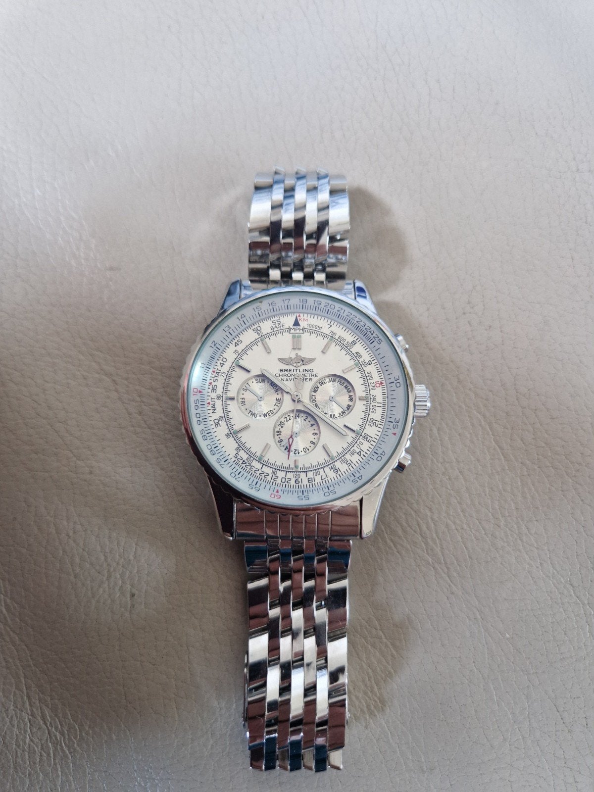 Breitling Navitimer, Staal, Gebruikt, Staal, Breitling