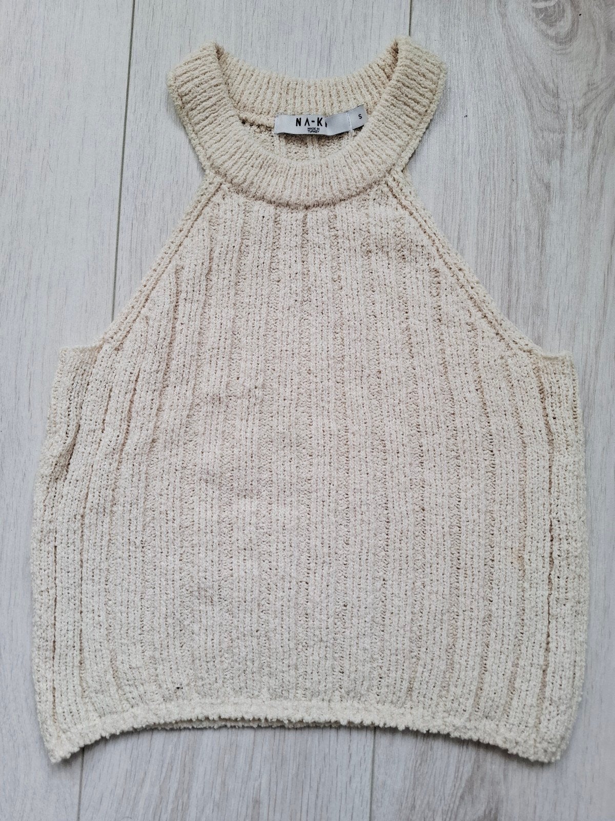 NA-KD top mt. 36, NA-KD, Verzenden, Beige, Nieuw