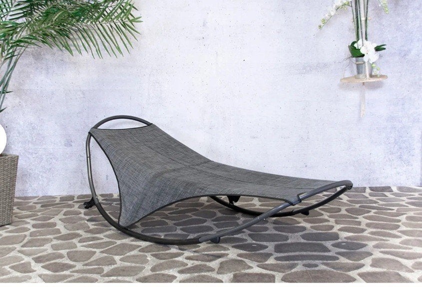 SENS-LINE Sunlounger Ligbed, Ophalen of Verzenden, Nieuw, Aluminium, Verrijdbaar