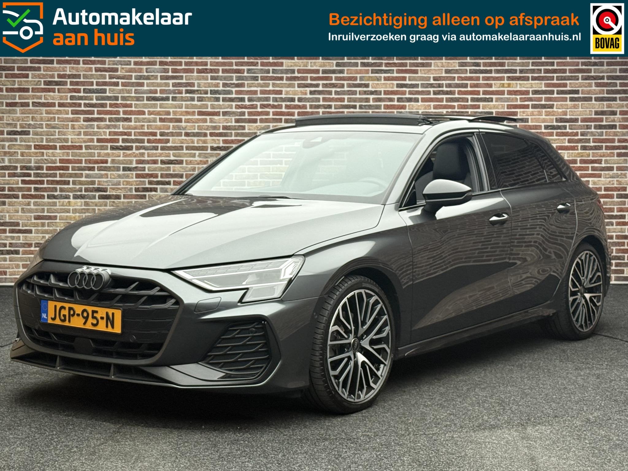 Audi A3 Sportback 35 TFSI Advanced edition 3x S-Line Panoram, Auto's, Audi, 1300 kg, 4 cilinders, Automatische klimaatregeling