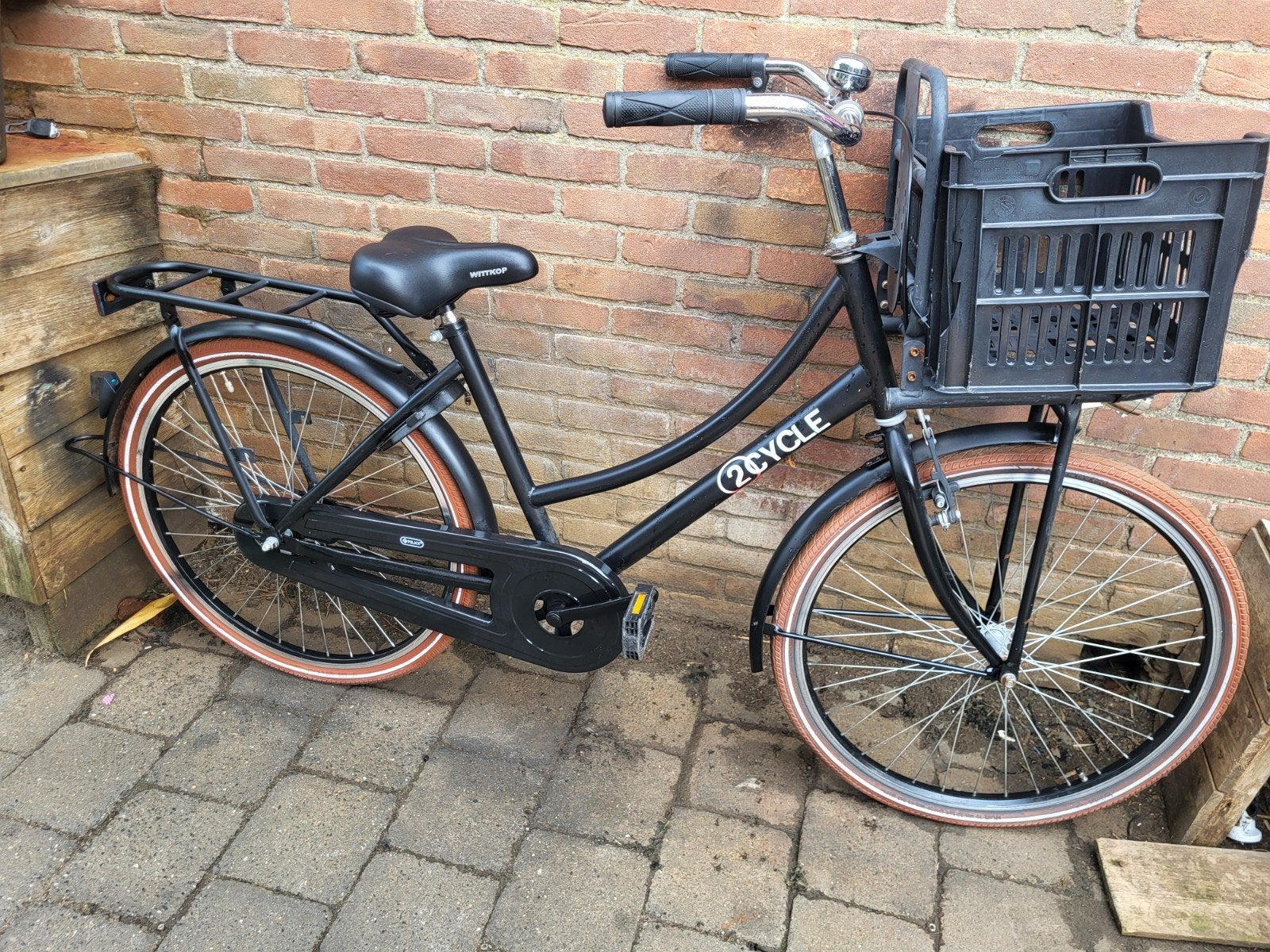 Mooie 26inch 2CYCLE meidentransporter nw licht v.a 9jaar, Terugtraprem, Gebruikt, Handrem, 2cycle