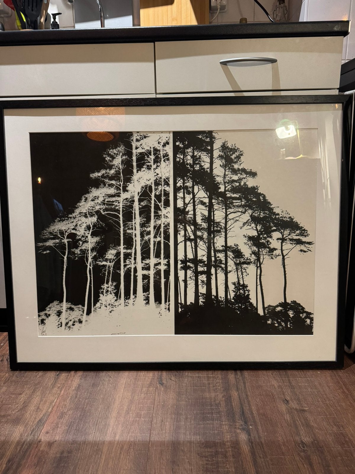 Kwaliteit print ingelijst, Antiek en Kunst, Ophalen, Print, Fotografie, Achter glas
