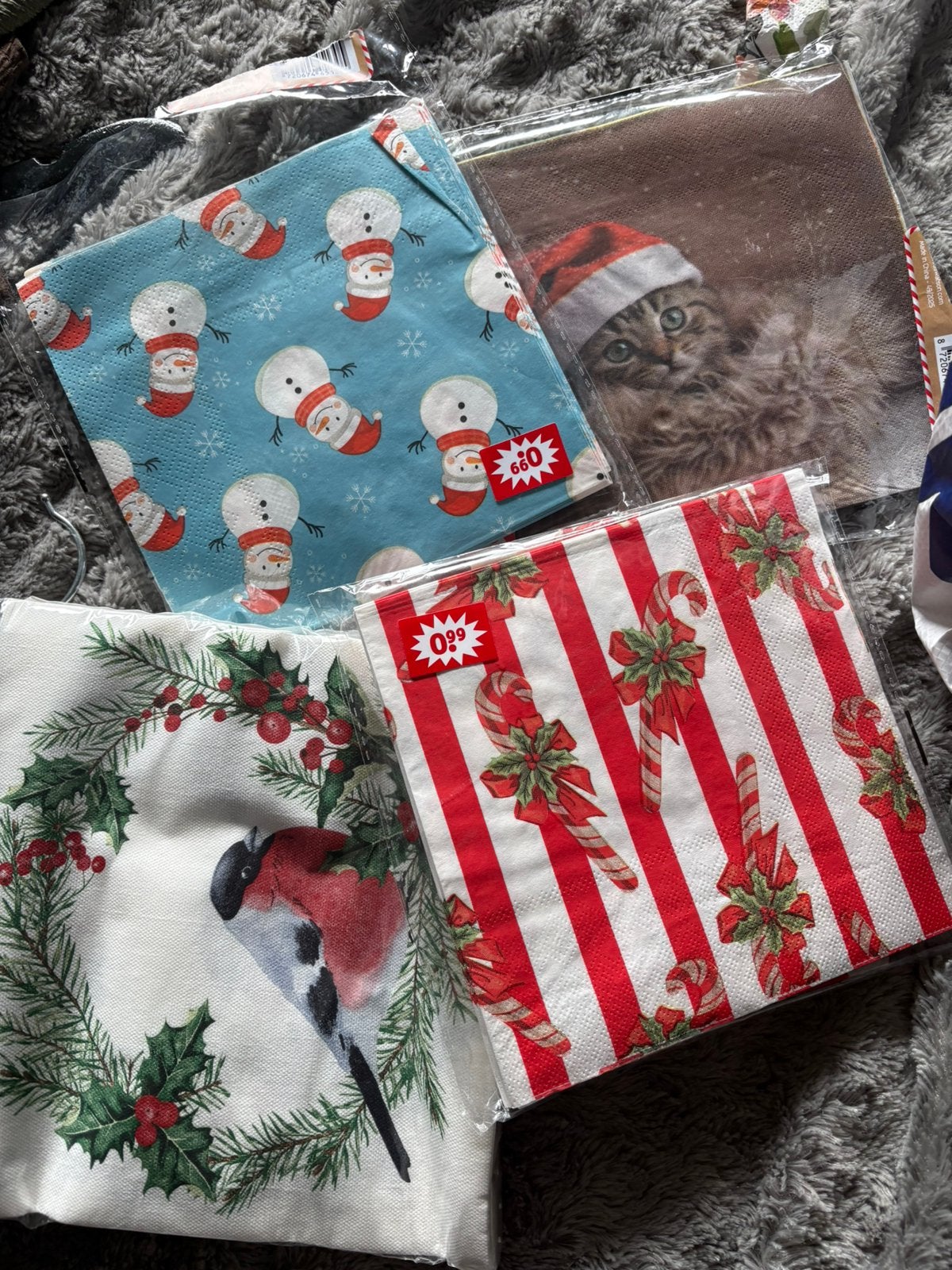 Kerst knutsel papier/ servetten decoupage, Ophalen of Verzenden, Gebruikt