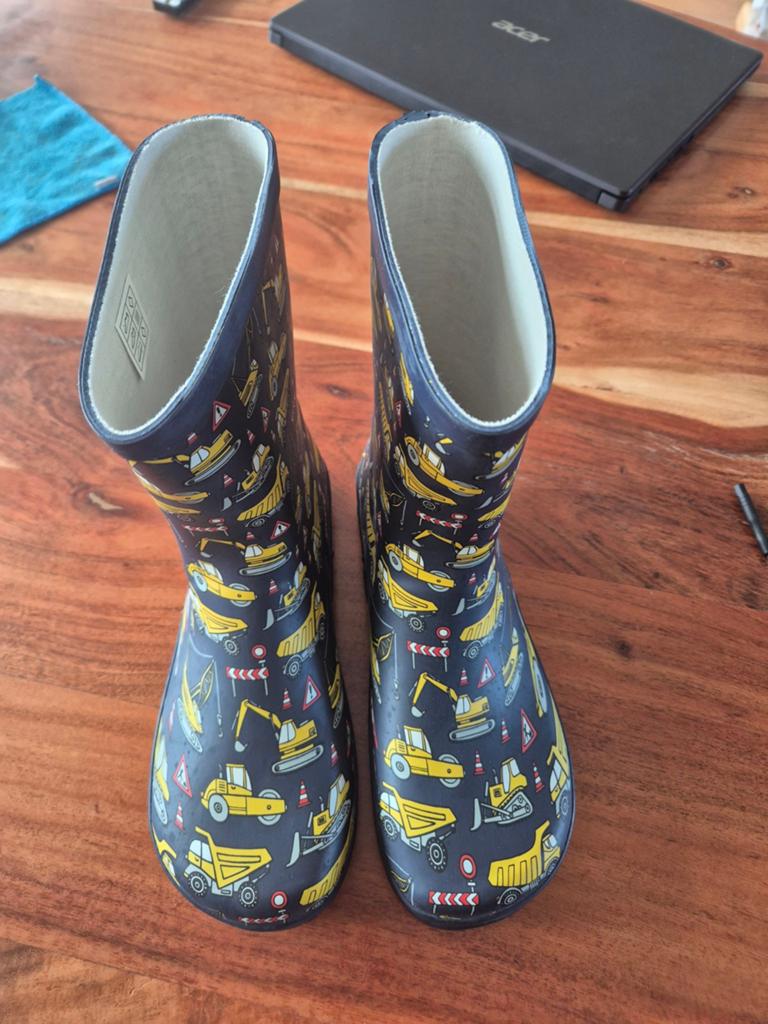 Nieuwe Koel barefoot regenlaars bouwplaats maat 35, Jongen of Meisje, Nieuw, Ophalen of Verzenden, Laarzen