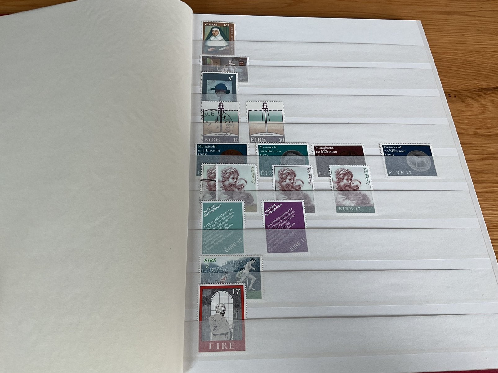 Stockboek Ierland ook wat postfris, Ophalen of Verzenden, Buitenland