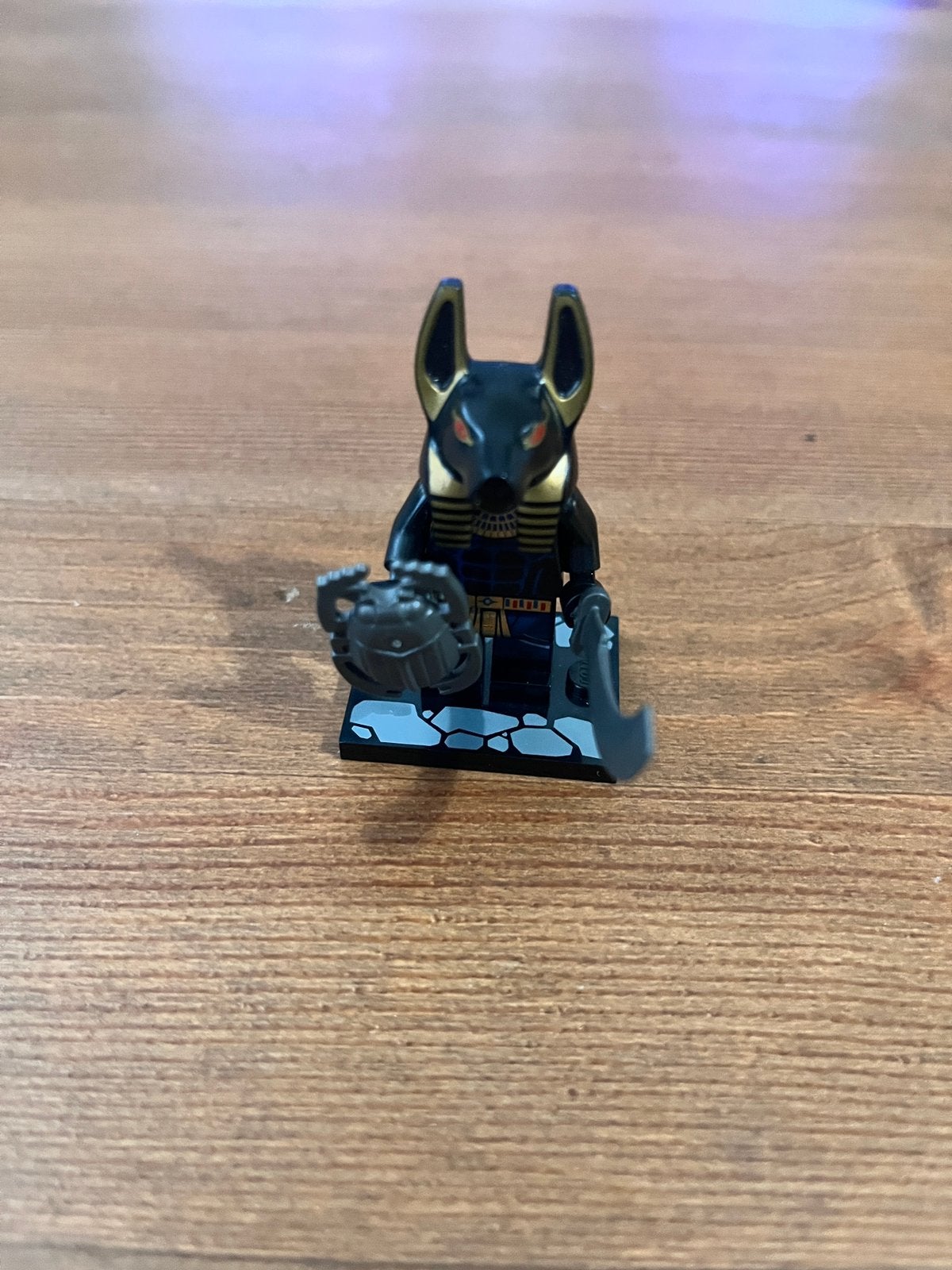 Lego Anubis Guard Minifigure, Ophalen of Verzenden, Zo goed als nieuw