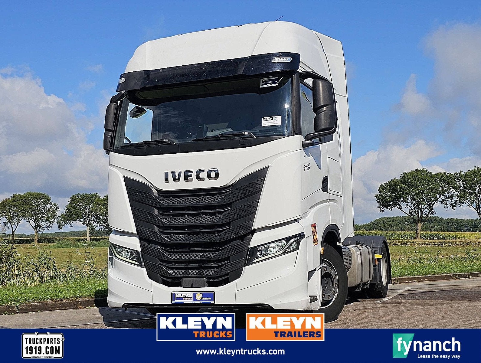 IVECO S-WAY AS440S49, Automaat, Euro 6, Iveco, Wit