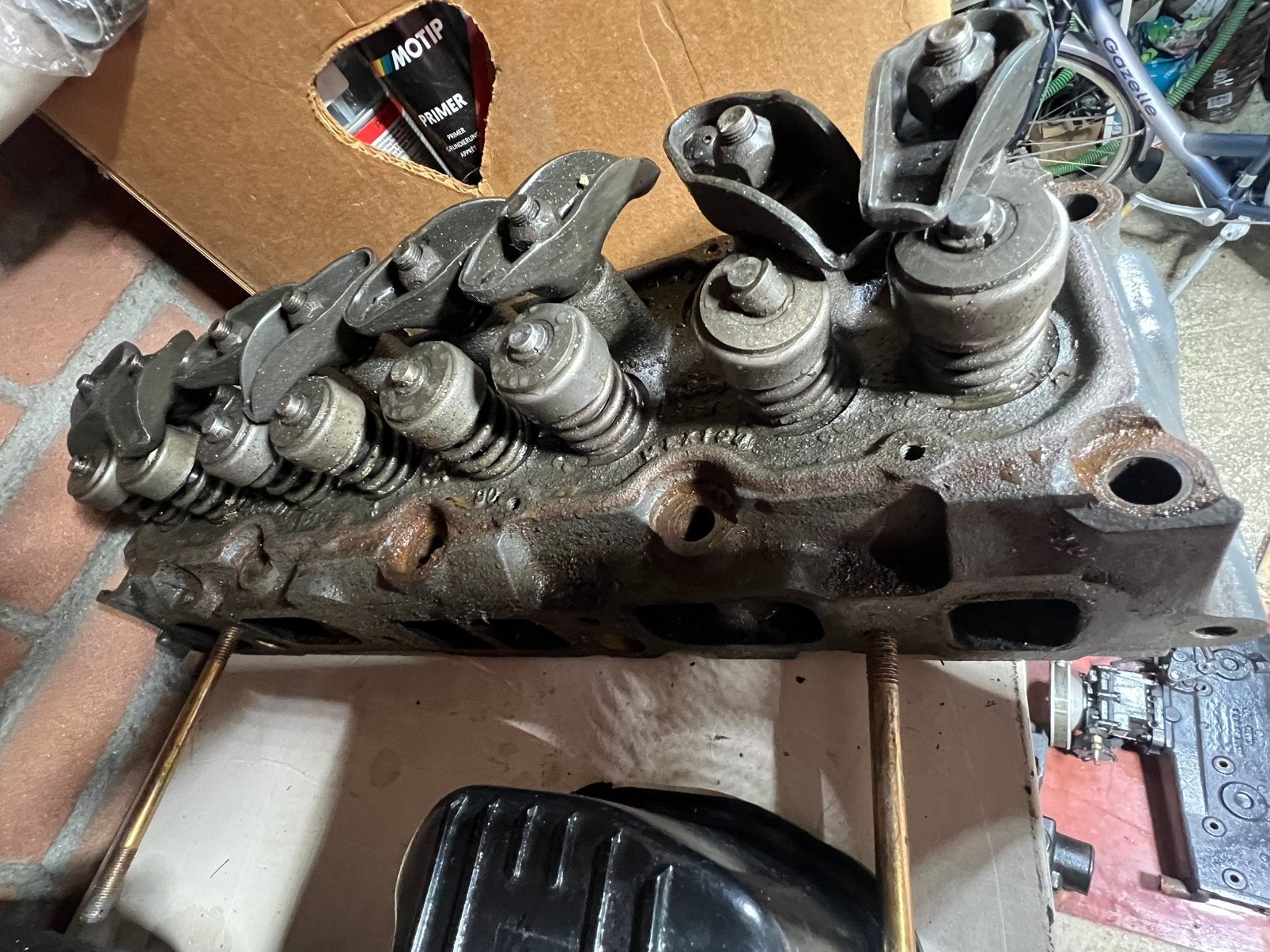 OMC 3.0L Cilinderkop te koop, Ophalen of Verzenden, Gebruikt, Motor en Techniek, Motorboot
