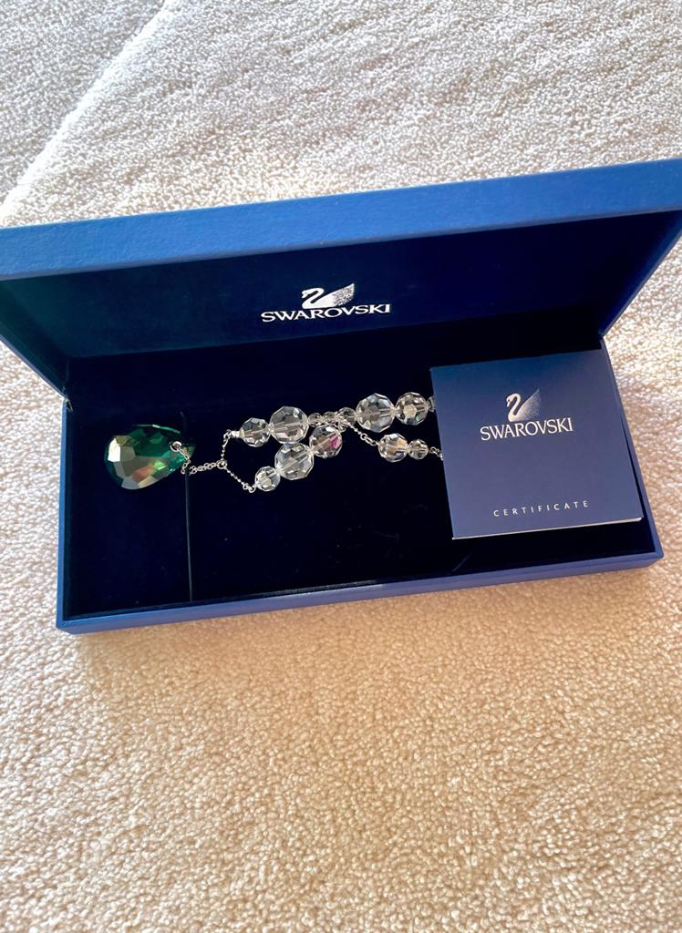 Swarovski ketting nieuw in doos, Ophalen of Verzenden, Nieuw, Sieraad of Horloge