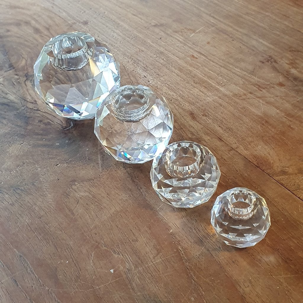 Swarovski kandelaar / kaarsenstandaard 132 - 135, Verzamelen, Ophalen, Zo goed als nieuw, Figuurtje