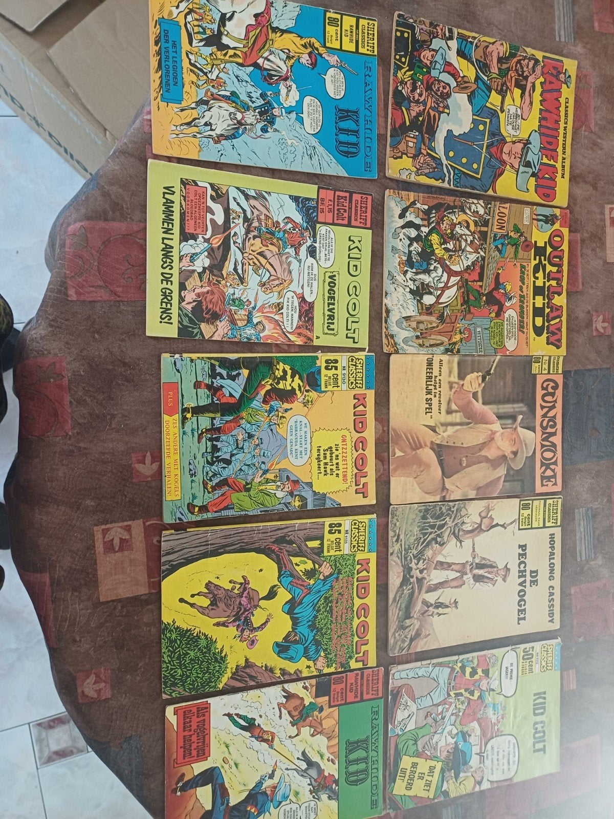 Western - Vintage comics, Boeken, Meerdere comics, Ophalen of Verzenden, Gelezen, Amerika