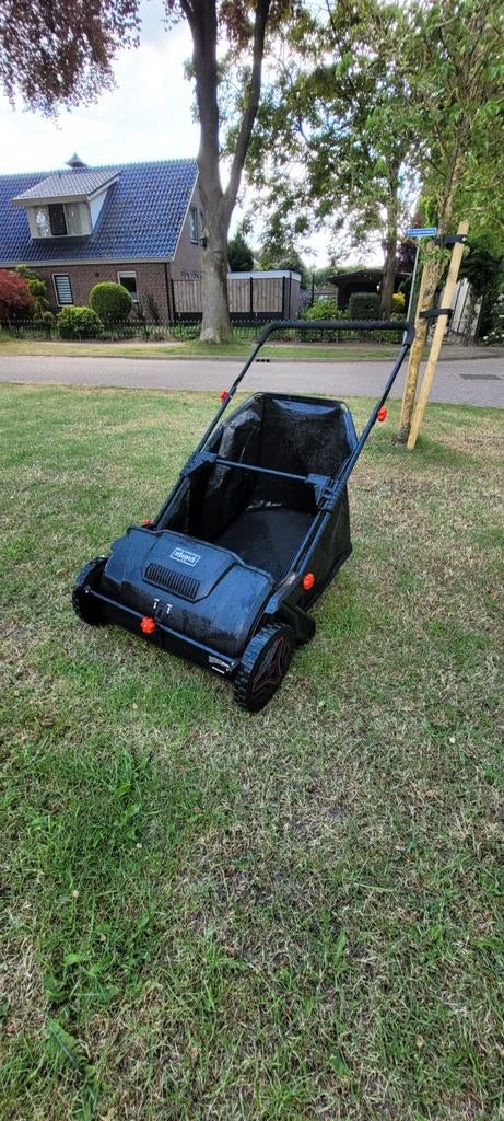 Scheppach Bladveger/Bladruimer - Zo goed als nieuw, Tuin en Terras, Ophalen of Verzenden, Zo goed als nieuw, Scheppach, Met opvangzak
