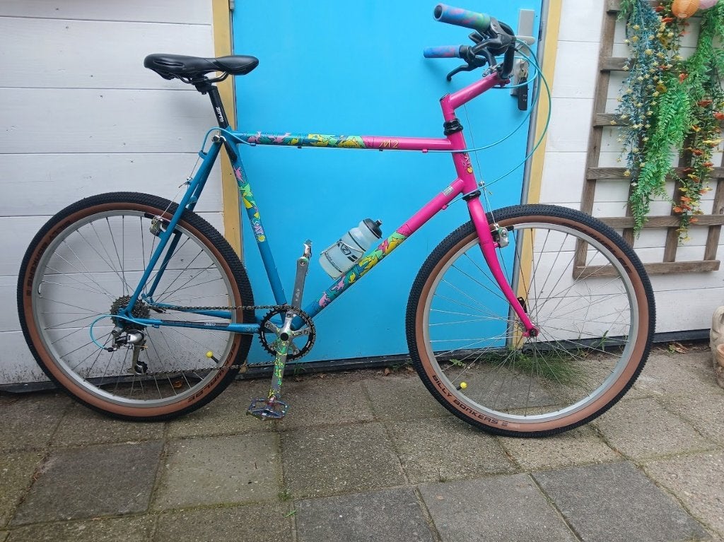 Cats M2 Mountainbike restomod retro vintage, Fietsen en Brommers, 57 cm of meer, Zo goed als nieuw, Geen vering, Ophalen