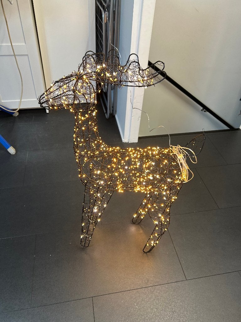 verlicht hert, Diversen, Kerst, Ophalen, Zo goed als nieuw