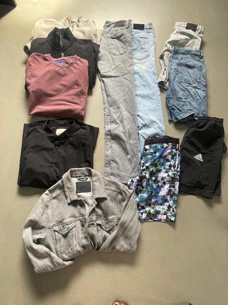 Pakket kleding jongen maat M Jack&Jones, Ophalen of Verzenden, Zo goed als nieuw, Overige maten