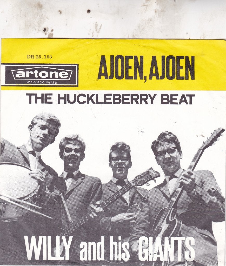 Nederbeat Willy and his Giants ( 1963 ), Ophalen of Verzenden, Zo goed als nieuw, 7 inch, Pop