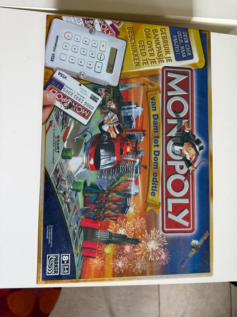Monopoly van Dam tot Dam editie, Vijf spelers of meer, Ophalen of Verzenden, Nieuw