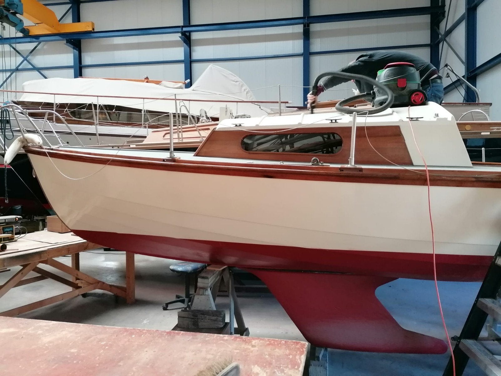 Goed onderhouden Waarschip 600 kajuitboot, Ophalen, Zo goed als nieuw, 3 tot 6 meter