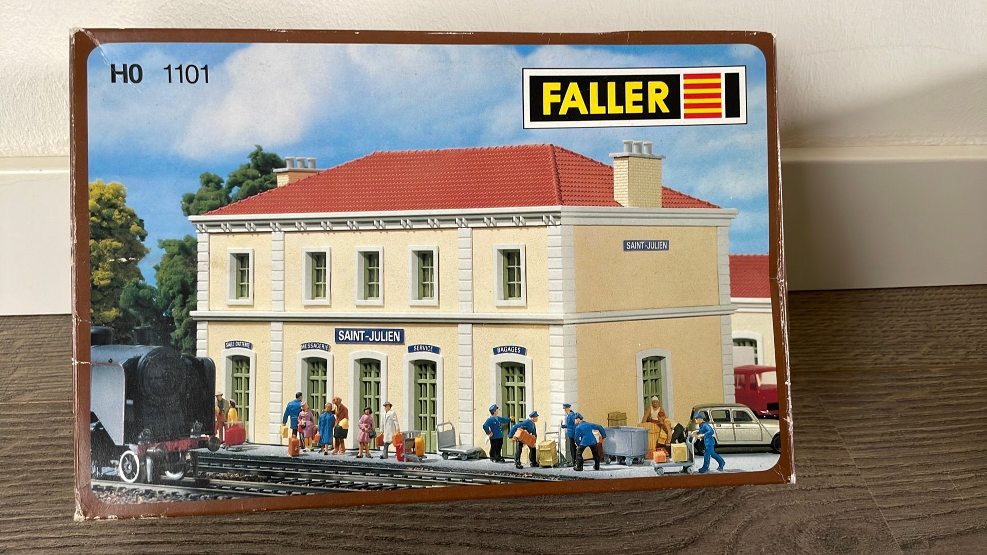 Faller H0 1101 bouwdoos Gare Saint Julien Franse Spoorwegen, Overige merken, Gelijkstroom of Wisselstroom, Brug, Tunnel of Gebouw