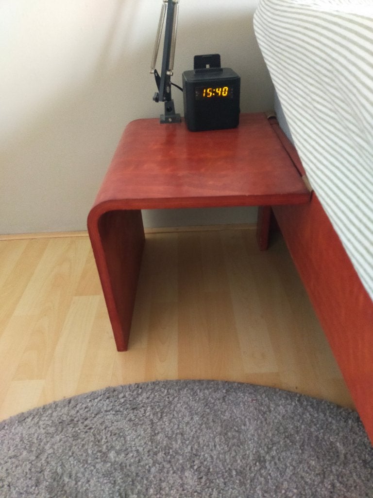 Laatste kans 2 nachtkastjes Auping auronde kersen, Huis en Inrichting, Minder dan 45 cm, Verzenden, Zo goed als nieuw, Minder dan 55 cm