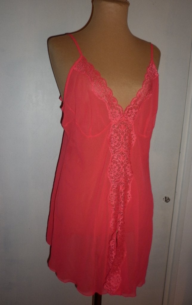 nachthemd / babydoll maat large , Kleding | Dames, Verzenden, Rood, Nachtkleding
