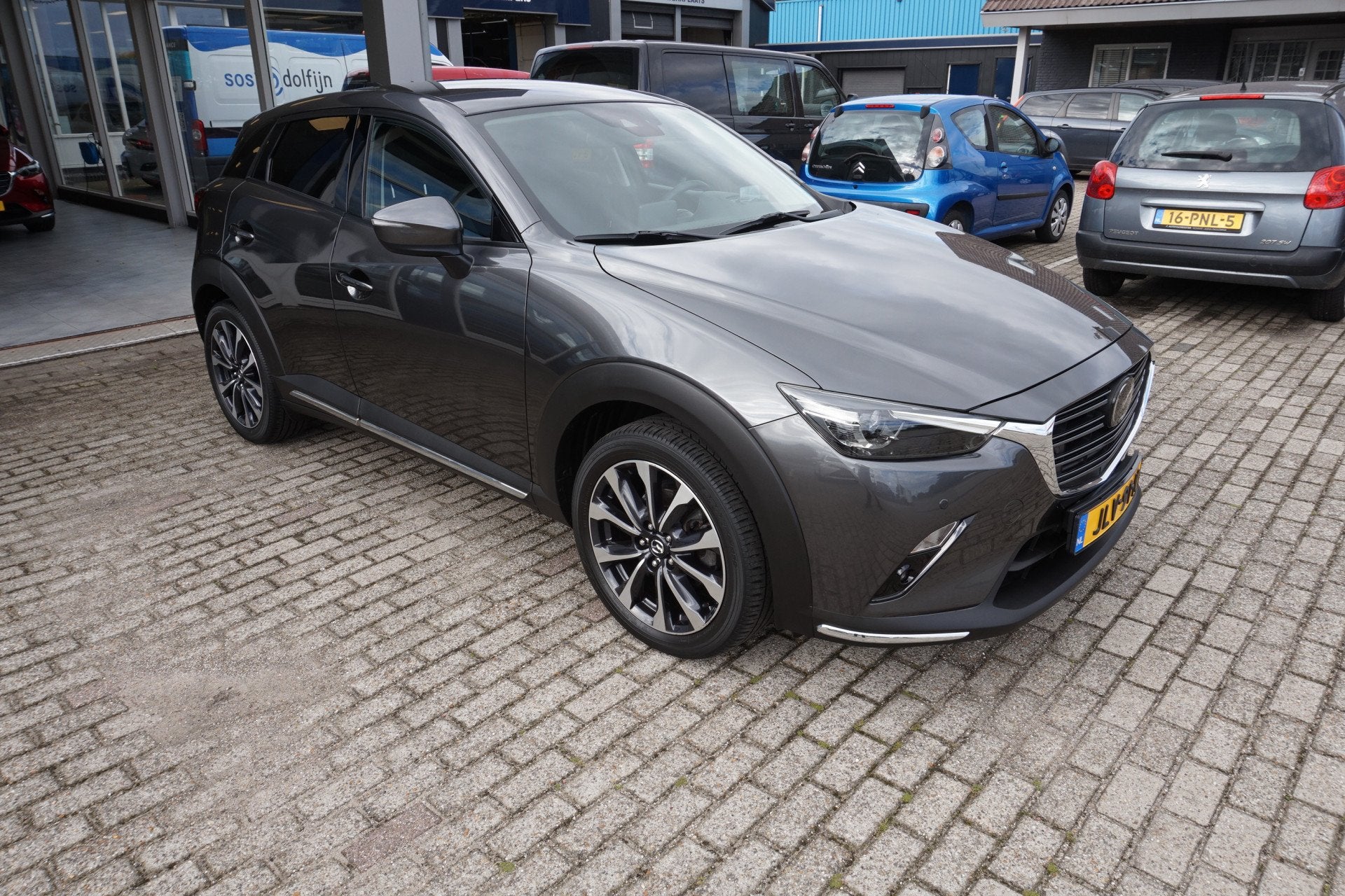 Mazda CX-3 2.0 SkyActiv-G 120 GT-M Automaat Incl 12 mnd bova, Gebruikt, 4 cilinders, Leder en Stof, 122 pk