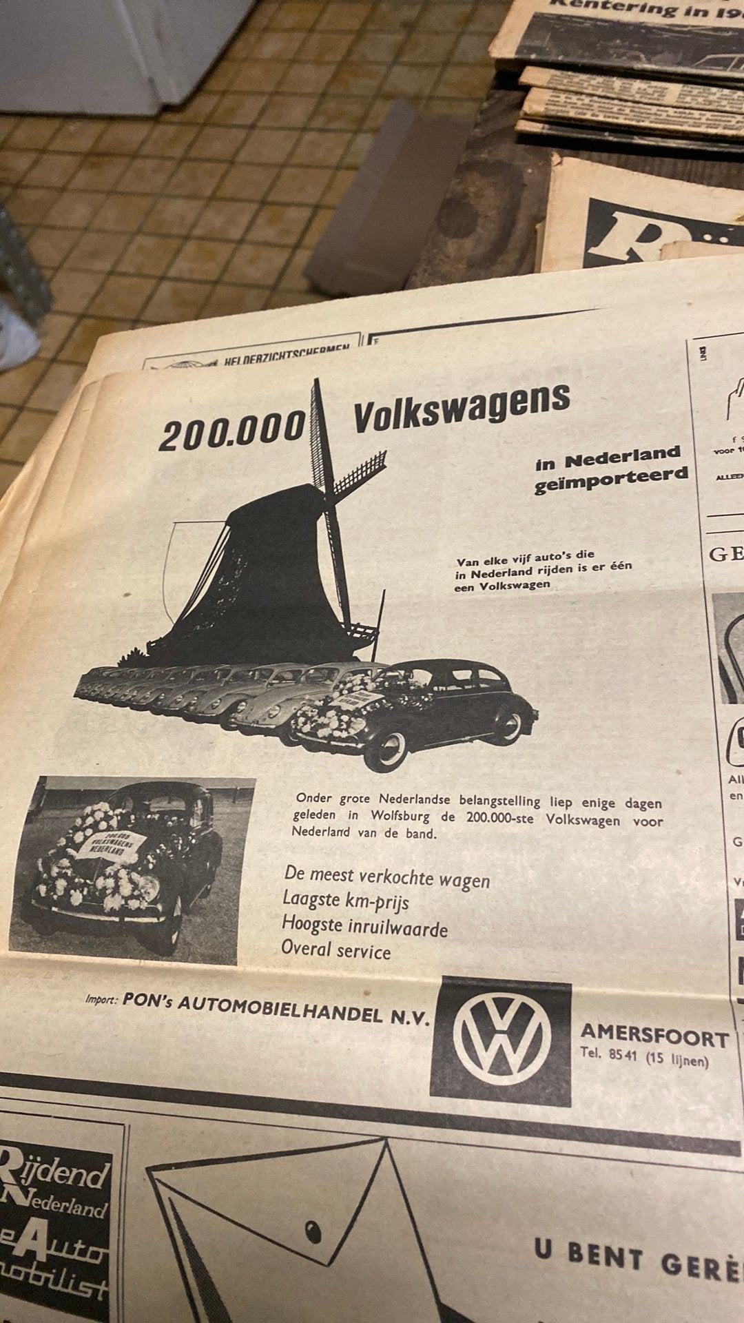 Vw kever, Ophalen of Verzenden, 1960 tot 1980, Tijdschrift