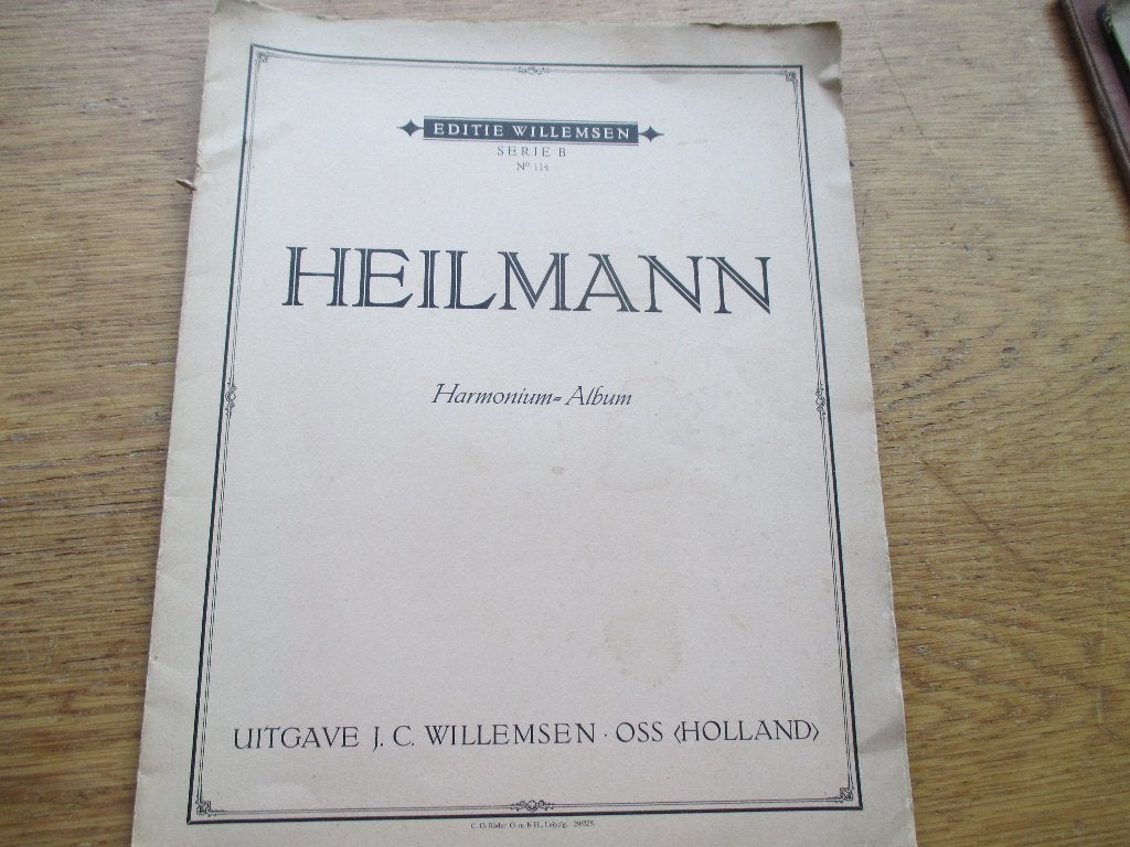 Heilmann - hamonium album - orgel, Orgel, Gebruikt, Klassiek, Ophalen of Verzenden
