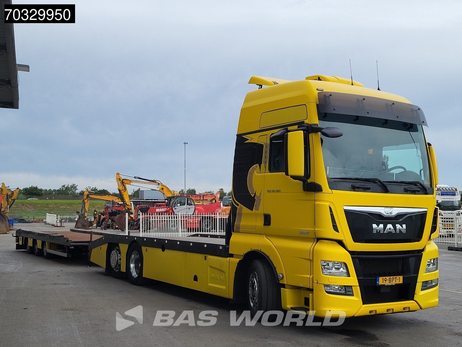 MAN TGX TGX 26.560 6X2 NL-Combi APK transporter Winch Automa, Auto's, Vrachtwagens, Automaat, Euro 6, MAN, Bedrijf