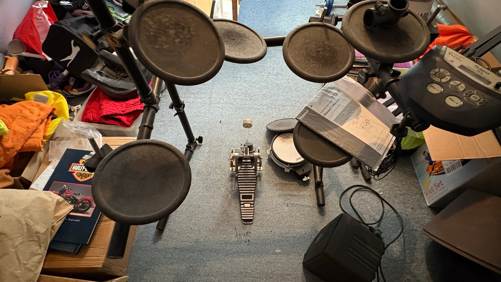 Roland TD-6 V-Drums Elektronisch Drumstel met LEM MP60-A, Muziek en Instrumenten, Ophalen, Gebruikt, Roland, Elektronisch